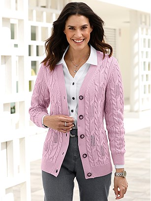 Cable Knit Cardigan product image (580399.RS.1.35_WithBackground)