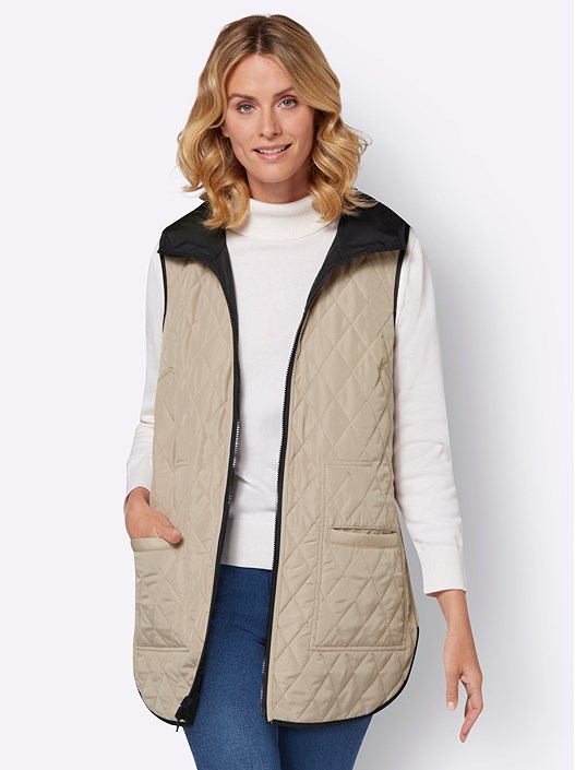 Reversible Quilted Vest product