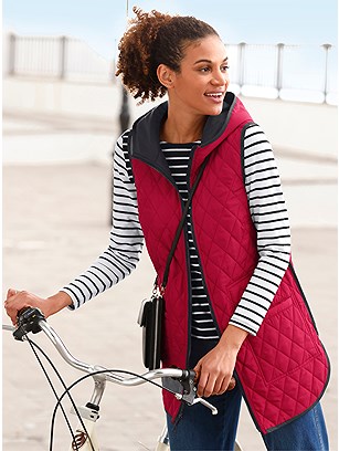 Reversible Quilted Vest product image (580404.RDBK.1.36_WithBackground)
