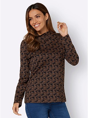 Printed Long Sleeve Top product image (580410.BRPR.1.36_WithBackground)