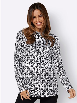 Printed Long Sleeve Top product image (580410.BWPR.1.39_WithBackground)