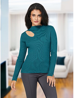 Cut Out Sweater product image (580579.AQPE.1.P111124)