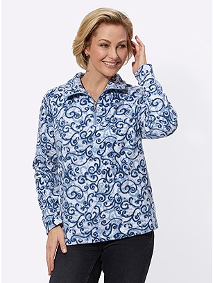 Printed Fleece Top product image (582422.LBBP.1.1_WithBackground)