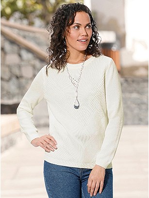 Textured Knit Sweater product image (583052.EC.1S)