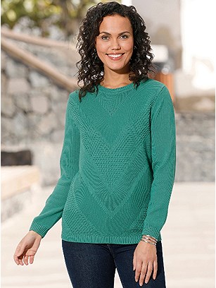 Textured Knit Sweater product image (583052.ED.1S)