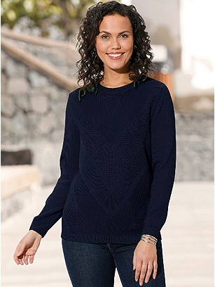 Textured Knit Sweater product image (583052.NV.1S)