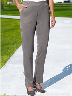Elastic Waistband Pants product image (583505.GYMO.11S)