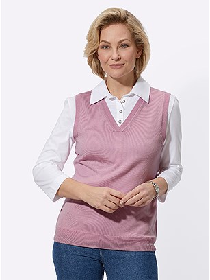 V-Neck Sweater Vest product image (583584.RS.1.1_WithBackground)