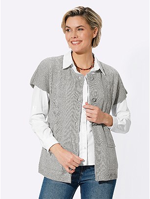 Short Sleeve Cardigan product image (583601.GYMO.1.1_WithBackground)