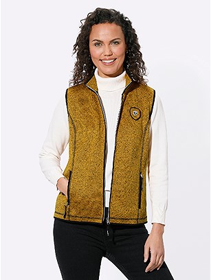 Mottled Fleece Vest product image (584616.OCMU.1.1_WithBackground)