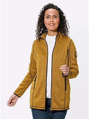 Knit Fleece Jacket product image (584618.OCMU.1.1_WithBackground)