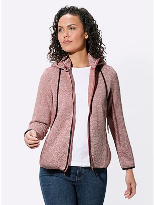 Zip Up Knit Jacket product image (585549.WR.1.1_WithBackground)