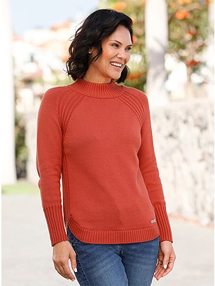 Ribbed Round Hem Sweater product image (585567.TC.1.1_WithBackground)