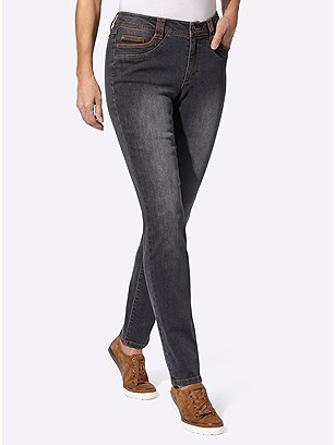 Classic Straight Leg Jeans product image (585572.CHGY.2.1_WithBackground)