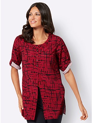 Printed Open Tunic product image (586834.RBPR.1.1_WithBackground)