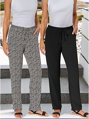 2 Pk Drawstring Pants product image (586964.BKWH.11S)