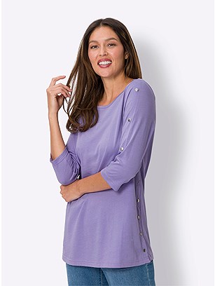 Stud Trim Tunic product image (587932.LV.2.1_WithBackground)