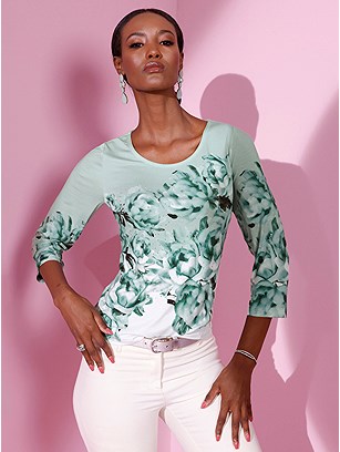 Embellished Floral Shirt product image (588455.WMPR.1S)