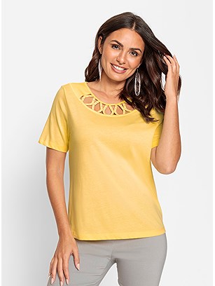 Embellished Neckline Top product image (588561.YL.2.1_WithBackground)