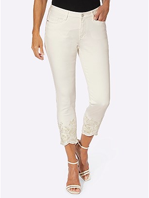 Embroidered Capri Pants product image (588955.EC.2.1_WithBackground)