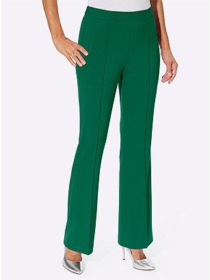 Pleated Flare Pants product image (589107.GR.1.1_WithBackground)