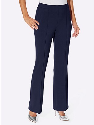 Pleated Flare Pants product image (589107.NV.1.1_WithBackground)