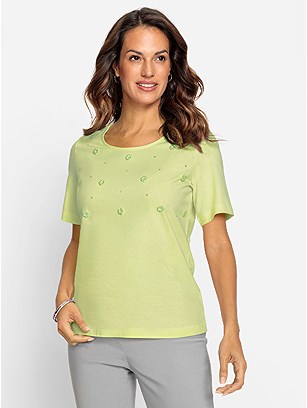 Floral Embellished Shirt product image (589370.PS.2.1_WithBackground)