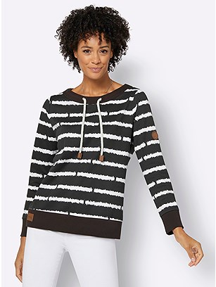 Nautical Stripe Sweatshirt product image (591105.BKEC.1.1_WithBackground)