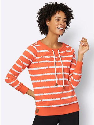 Nautical Stripe Sweatshirt product image (591105.OREC.1.1_WithBackground)