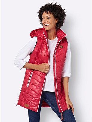 Long Quilted Vest product image (591138.RD.1.1_WithBackground)