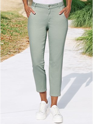 Twill Capri Jeans product image (591426.MT.22S)