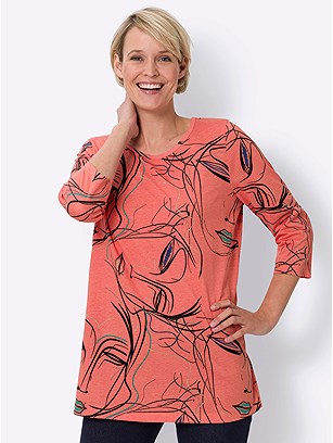 Abstract Print Tunic product image (591613.COMU.1S)