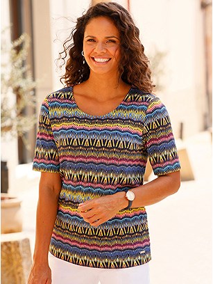 Printed Round Neck Shirt product image (591707.PNPR.11S)