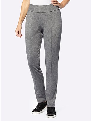 Paneled Elastic Waist Pants product image (597892.GYMO.1.1_WithBackground)