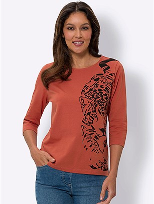 Leopard Graphic Shirt product image (598676.TCBK.2S)