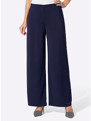 Wide Leg Jersey Pants product image (599552.NV.1.1_WithBackground)