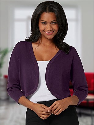 Curved Edge Bolero product image (599556.MU.1.P11724)