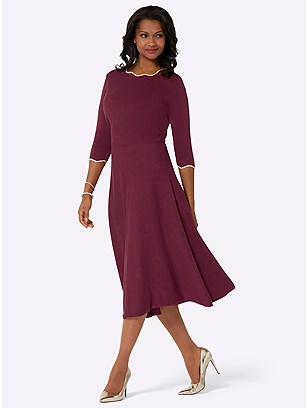 Wave Hem Knit Dress product image (599595.BDPA.1.1_WithBackground)