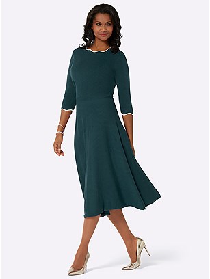 Wave Hem Knit Dress product image (599595.PEPA.1.1_WithBackground)