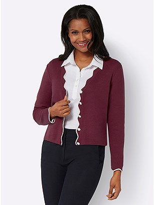 Wave Hem Cardigan product image (599617.BDPA.1.1_WithBackground)