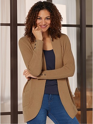 Rounded Edge Cardigan product image (599797.CA.1.P11724)