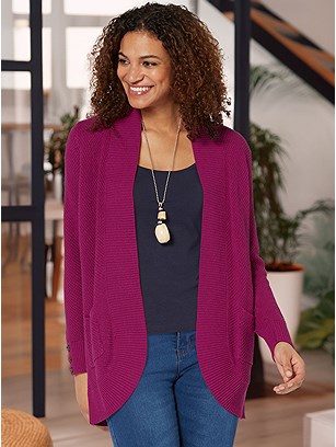 Rounded Edge Cardigan product image (599797.PK.1.P11724)