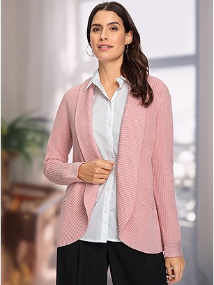 Shawl Collar Cardigan product image (600331.RSMO.1.P110724)