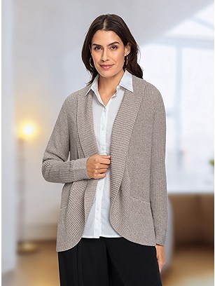 Shawl Collar Cardigan product image (600331.TPMO.1.P110724)