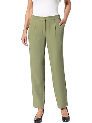 Pleated Pants product image (600333.GYJD.1.1_Ghost)