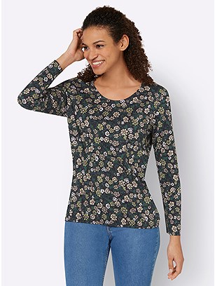 Floral Long Sleeve Shirt product image (600425.BKRP.2.1_WithBackground)