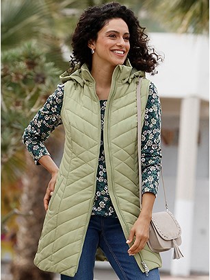 Long Quilted Vest product image (600472.GYJD.1S)