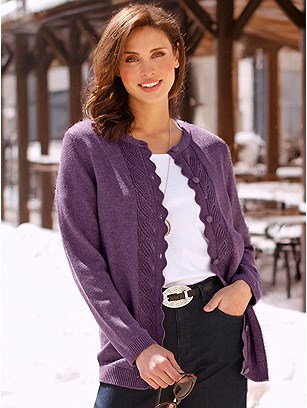 Wave Hem Cardigan product image (602171.RDMO.1SS)