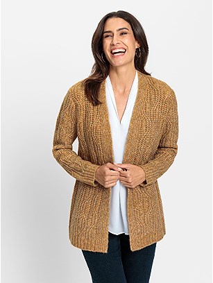 Chunky Knit Cardigan product image (602792.OCMO.1.1_WithBackground)