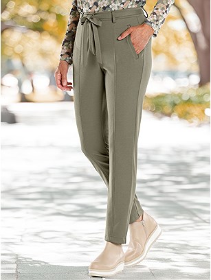 Tie Waist Jersey Pants product image (608031.KH.1SS)